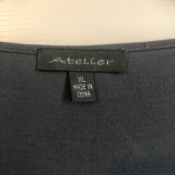 Studded-shrug knit top - Picture 5 of 7